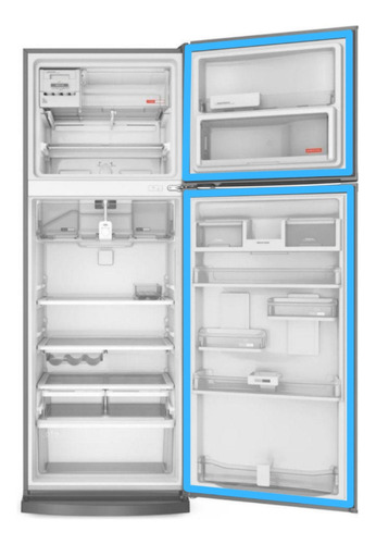 Jogo Borracha Geladeira Bosch Porta E Freezer Kdv44