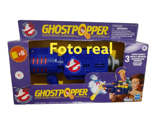 Ghostpopper The Real Ghostbusters. Pistola De Cazafantasmas 