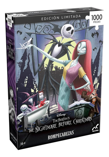 Rompecabezas El Extraño Mundo De Jack 1000 Tim Burton S