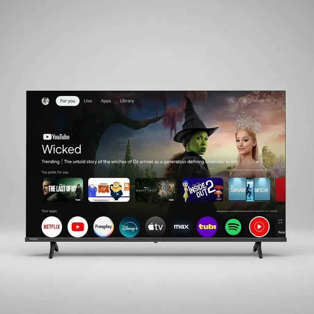 Smart Tv Hisense 32 Pulgadas Full Hd Google Tv Hdr 32h40g