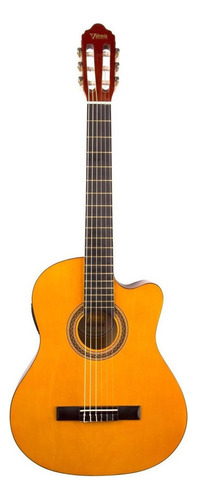 Guitarra Electroacústica Valencia VC104CE para diestros natural arce oscurecido brillante
