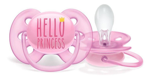 Chupeta Ultra Soft Unitaria Princess 6-18m Philips Avent