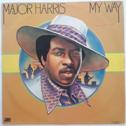 Lp Vinil (g+) Major Harris My Way Ed Br 1975 Atlantic Raro