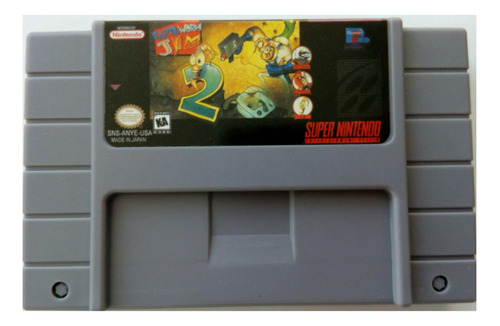 Earthworm Jim 2 Juego Repro Para Super Nintendo Snes