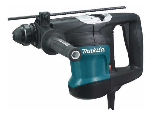 Martelete eletropneumático Makita HR3200C azul com 850W de potência 220V