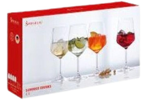 Set X4 Copas Spiegelau Style Vino Tinto X630ml. Caja Cristal