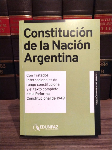 Constitución Nacional Argentina C/ Tratados - Bolsillo 