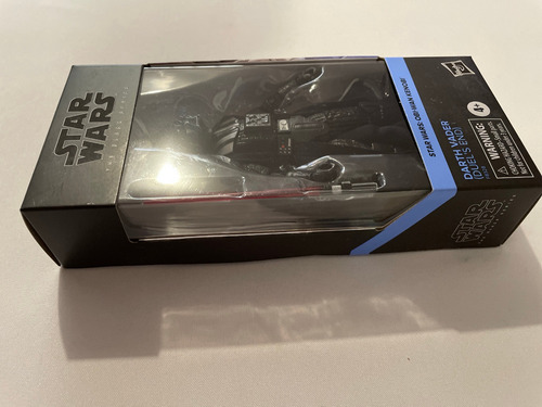 Battle Damaged Darth Vader Duels End Star Wars Black Series (Usado)