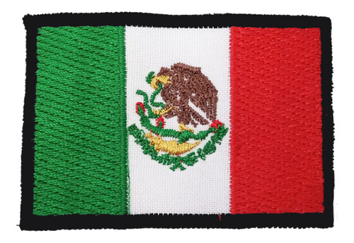 Parche Bordado Bandera De México Escudos Insignias