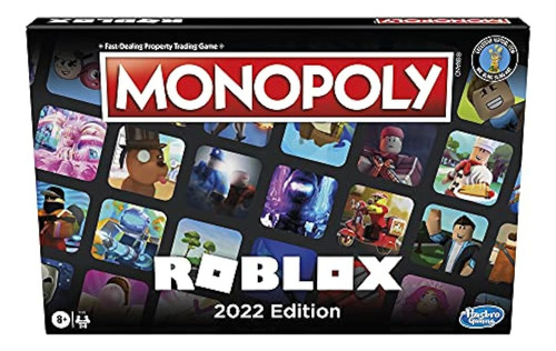 Hasbro Gaming Monopoly: Roblox 2022 Edition Game, Monopoly B