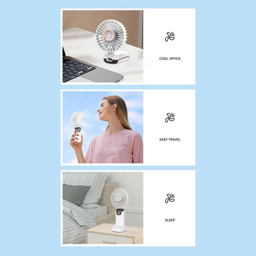 Nuevo Nuevo Ventilador Hd, Pantalla Digital Portátil Con