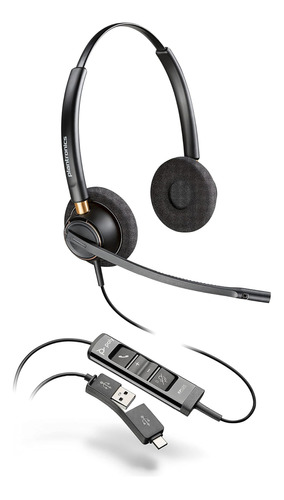 Poly - Encorepro 525 usb-a Y Usb-c auriculares Protección Y