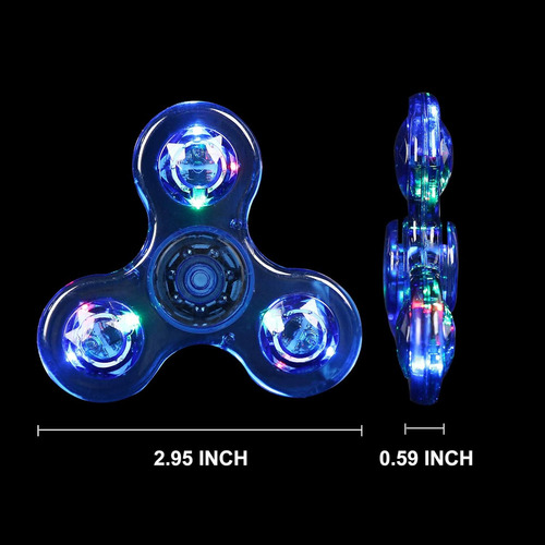 Los Fidget Spinners Led De Scione, Iluminan Los Juguetes Sen