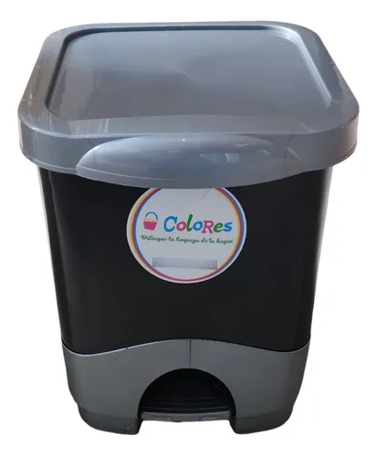 comprar Recipiente Para Residuos Con Tapa A Pedal 16 L