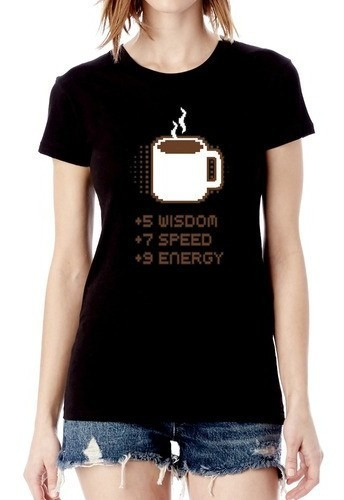 Camiseta Algodão Café Coffee Power