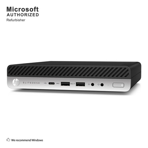 Hp Elitedesk 800 G3 Mini Pc Core I5 16gb 256gb Ssd Teclado (Reacondicionado)