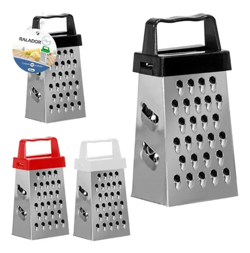 Mini Ralador Kit Mini Ralador Inox Funcional Pequeno Manual 4 Faces | MercadoLivre