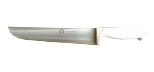 Cuchillo Carnicero Hoja De 12 Pulgad Cacha Blanca Inoxidable