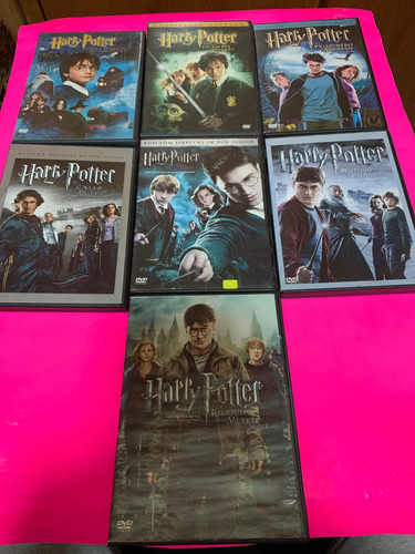 6 Películas Dvd Harry Potter