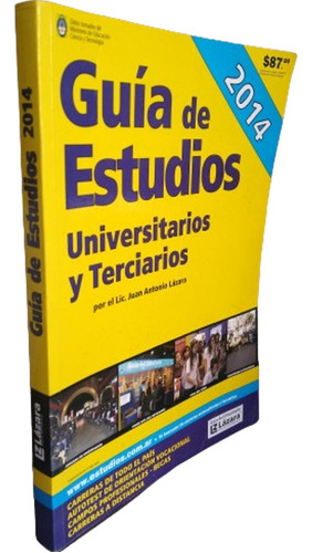 Guia Estudios Universitarios Terciarios Argentina Lazara