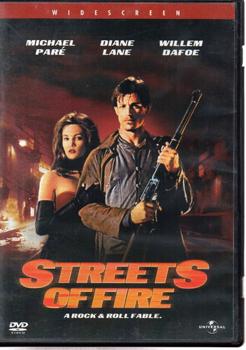 Streets Of Fire/ Michael Paré Diane Lane Dvd Como Nuevo + Cd
