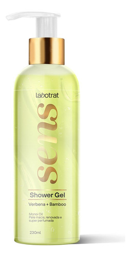 Sabonete Líquido Corpo Verbena E Bamboo Labotrat Sens 230ml