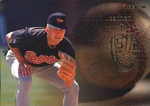 Mlb Cal Ripken Fleer Smooth Leather 1996 # 9 Of 10