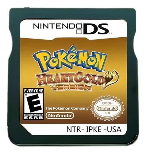Pokemon Heart Gold Edición Oro Nintendo Ds 3ds Español Repro
