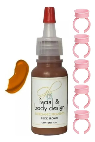 Pigmento Gb Inorganic Micropigmentacion Envio Gratis Brick Brown