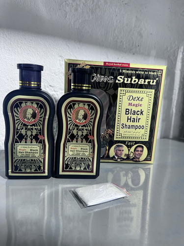 Champú Cubre Canas Caballero