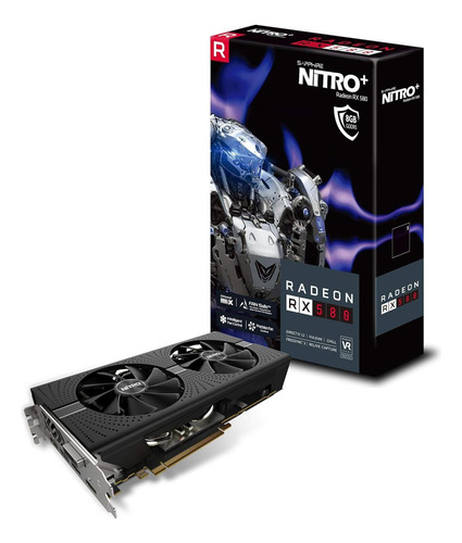G Radeon Nitro+ Rx 580 8gb Gddr5 Dual Dual Dp Con Tarjeta Gr