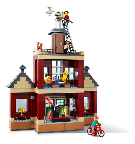 Kit De Construcción Lego City Plaza Mayor 60271 1517 Piezas