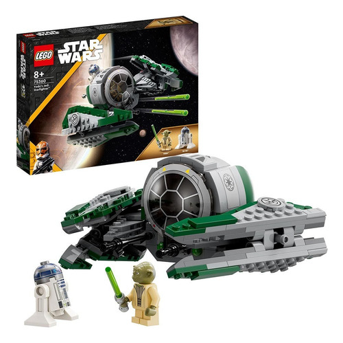 Lego Star Wars (75360) Caza Estelar Jedi De Yoda Cantidad de piezas 253