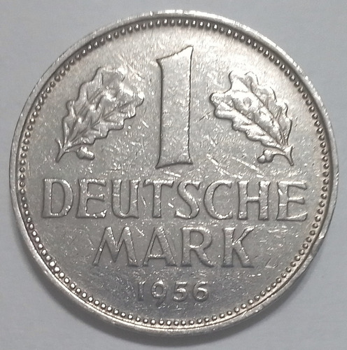 Moneda De Alemania 1 Marco Año 1956 Excelente Estado