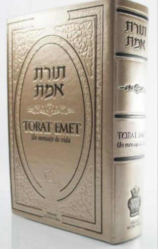 Torah Emet Dorada Importada- Sinaisefer Chile