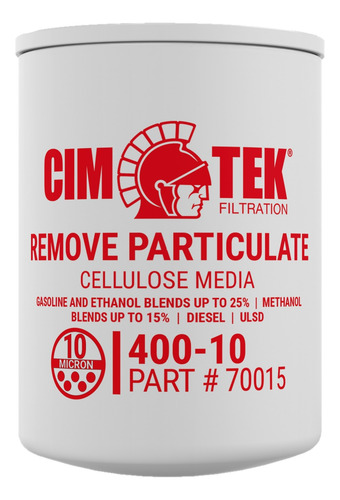Filtro Cim Tek 70015 Para Dispensarios 1 Caja(12piezas)