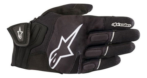 Luva Alpinestars Atom I Cor Preto/branco Tamanho Ggg - 2xl