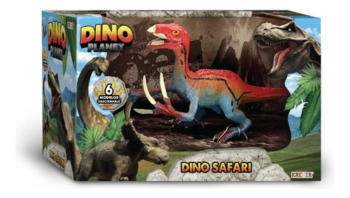 Coleccionable Kreker Dinosaurio Dino Safari 