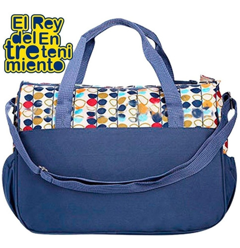 Set Completo 6 Bolsos Maternal Bebé Con Cambiador - El Rey