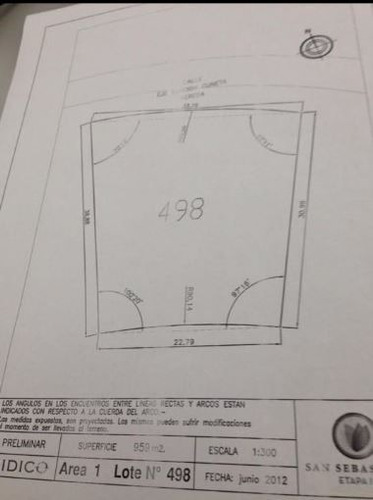 Lote En Venta De 960m2 Ubicado En San Sebastián