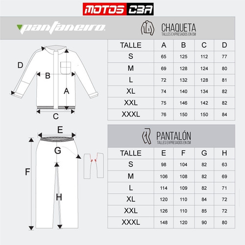 Imagen 3 de 6 de Traje Lluvia Moto Pantaneiro Pvc Gola Motoscba