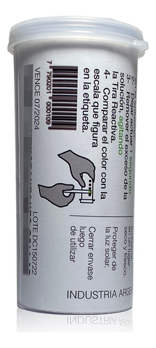 Tiras Analisis Proxido De Hidrogeno 10ppm - 50u.