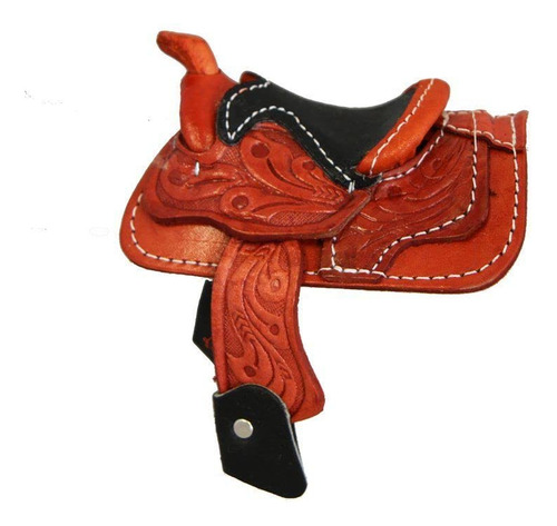 Silla De Montar Decorativa Aj Tack Modelo 2 Pulgadas Marrón