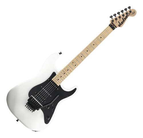 Guitarra Jackson Adrian Smith Sdx Mn Blancanieves con negro