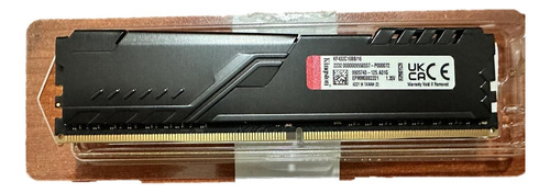 Memoria Ram Kingston Fury Beast 16gb Ddr4 3200mhz Negra