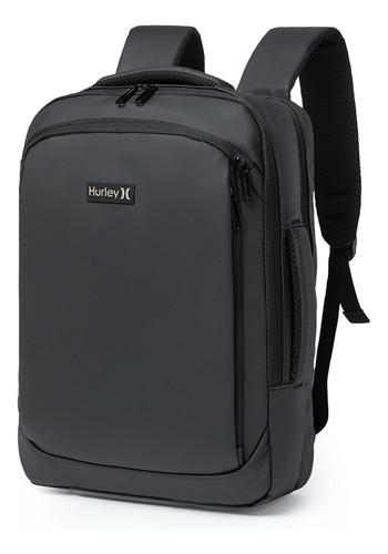 Mochila Hurley Executiva 23l Notebook Masculina Cor Preto Desenho Do Tecido Liso