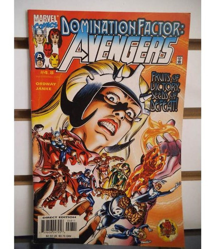 Domination Factor Avengers 4.8 Marvel Comics Ingles