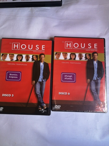 House Discos Dvd 5y6, Película Temporada 3 Original