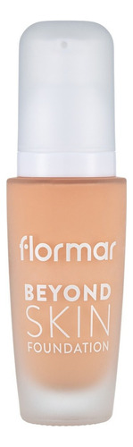 Base de maquillaje líquida Flormar Beyond Skin Foundation tono light ivory