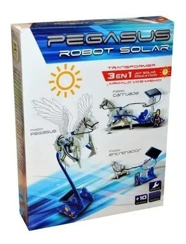 Kit Robot Solar Pegasus Ciencias Para Todos